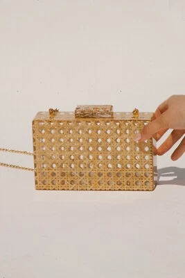 Bolso Bandolera Bolso sin asas Ramal Asilah Estilo Caja Cartera Nuevo en Caja Precio de venta sugerido por el fabricante $240 Foto 1 de 4