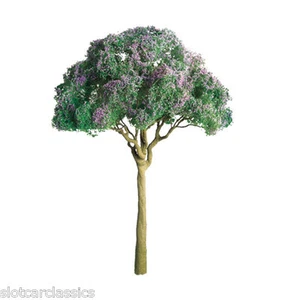 JTT SCENERY 94279 PROFESSIONAL SERIES 1.5" PURPLE JACARANDA TREE  4/PK   N-SCALE - Picture 1 of 1