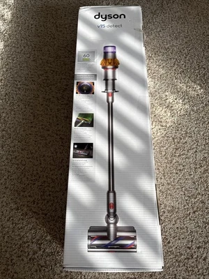 Dyson V15 Detect Cordless Stick Vacuum Cleaner - Yellow/Nickel - Image 1 of 4