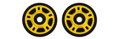 Tunnel Yellow Idler Wheels Kit for Snowmobile ARCTIC CAT Panther 370 2005-2008 - Imagem 1 de 4
