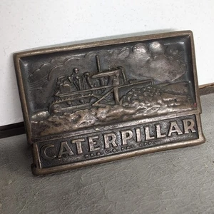 Caterpillar Belt Buckle CAT Dozer vintage - Picture 1 of 9