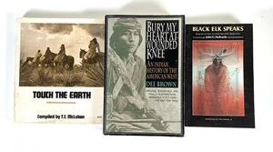 Lot of 3 Native American Books Black Elk Speaks, American West, Indian Existence - Picture 1 of 11