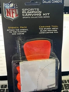NFL - Pumpkin Carving Kit - Dallas Cowboys - NIP - Picture 1 of 2