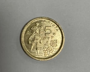 Spain 1996 5 Pesetas La Rioja  Aluminum bronze - Bild 1 von 2