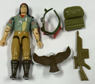 Figura Spirit Tracker V1 Con Garras 100% Completa Gi Joe 1984 Foto 1 de 4