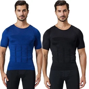 Elasticated Short Sleeve Shirt Short Sleeve Corsets New Tank Tops Gift - Picture 1 of 14
