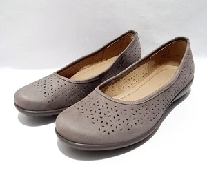 Hotter Livvy Zapatos Talla 5.5 Reino Unido Nuevos Bailarina Bombas Nubuck - Imagen 1 de 6