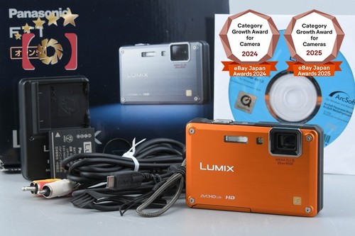 Panasonic LUMIX DMC-FT2 Orange 14.1 MP Digital Camera [Japanese