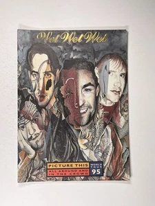 Wet Wet Wet Programme Original Concert Souvenir Booklet World tour 1995 - Picture 1 of 13