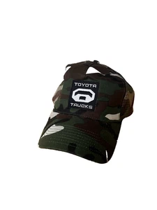 Cappello Toyota Trucks Tundra Berretto BaseBall Mimetico Meshback Regolabile  - Foto 1 di 7