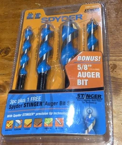New model SPYDER STINGER Boring Drill power Bit Set 4 pc - Picture 1 of 2