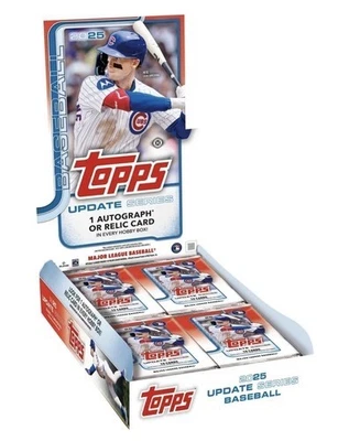 2025 Topps Baseball Update Series Hobby Box Brand New Sealed