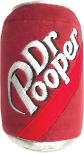 Huxley & Kent Funny Dog Toy W/Squeaker – Power Plush Squeaky Dog Toys for Small, - Picture 1 of 12