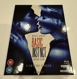 Basic Instinct 4K UHD Collector's Edition Box 3 Disc Set UK Import - Bild 1 von 3