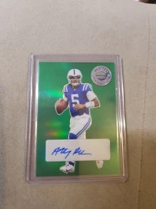Anthony Richardson ROOKIE AUTO 5/5 2023 LEAF Platinum CHEAPEST ON EBAY MINT🔥 SP - Picture 1 of 7