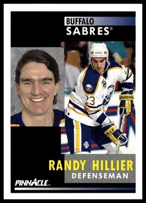 1991-92 Pinnacle #281 Randy Hillier - Image 1 of 2