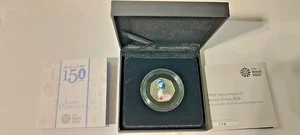 Royal Mint Jemima Puddle Duck 50p Proof Münze 2016 Boxed & COA, geringe Auflage - Bild 1 von 7