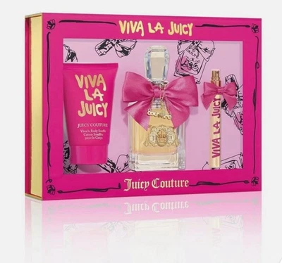 Juicy Couture Viva La Juicy Gift Set Rich Sweet Fruity Woody For Women 125 ML - Image 1 of 4