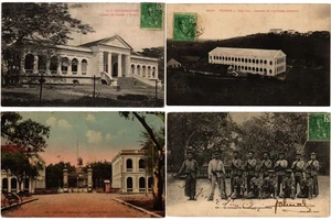 VIETNAM, INDO-CHINA, LOT OF 32 VINTAGE POSTCARDS, ALL POOR CONDITION pt4 (L7386) - Bild 1 von 8