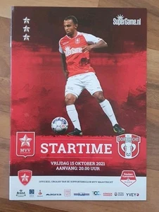 Zeszyt programowy / zeszyt stadionowy MVV Maastricht- FC Dordrecht 15.10.2021 - Zdjęcie 1 z 1