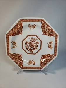 JG Meakin Royal Staffordshire Old Pekin Brown Ironstone 7" Dessert Plate England - Picture 1 of 4