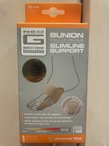Neo G Bunion - Hallux Valgus Slimline Support Class 1 Medical Device New Ref 512 - Picture 1 of 1