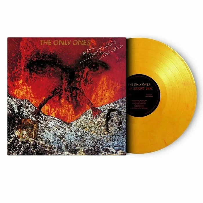 ONLY ONES, The - Even Serpents Shine (remastered) - YELLOW MARBLED VINYL LP - Image 1 of 1