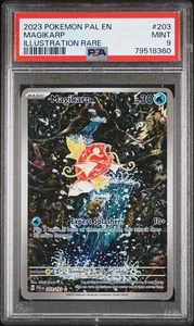 MAGIKARP 203/193 PALDEA EVOLVED PSA 9 POKEMON CARD - Picture 1 of 3