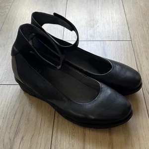Scarpe da donna Dansko Lulu Mary Jane con cinturino alla caviglia in pelle nera taglia 41 (US 9,5) - Foto 1 di 11