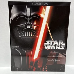Star Wars Trilogy (Blu-ray/DVD, 2013, 6-Disc Set) - Open Item - Bild 1 von 18