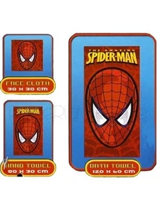 Original The Amazing Spiderman 3Stück Set Gesichtstuch+Handtuch+Badetuch Set NEU - Bild 1 von 1