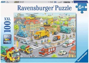 Vehicles in the city 100pc Jigsaw Puzzle 6+ - Picture 1 of 2