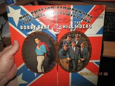 Bobby Bare & The Hillsiders 1967 Collector LP "The English Country Side" RCA - Image 1 of 2