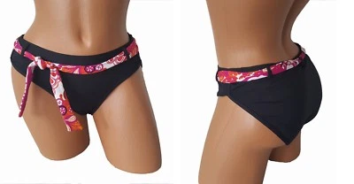 JAG NEW Solid Black Women's Size XL 16 Swimsuit Bikini Bottom $45 S966-XL - Image 1 of 3