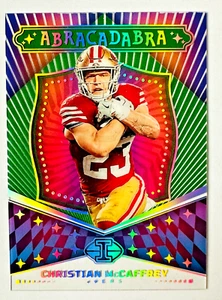 2024 Panini Illusions Christian McCaffrey Acetate Card #9 Abracadabra 49ers! - Picture 1 of 3
