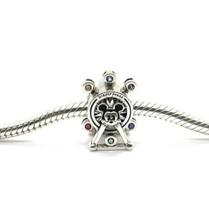 PANDORA DISNEY PARKS MICKEY FERRIS WHEEL CHARM 3.4G (EPJ029566) - Picture 1 of 6
