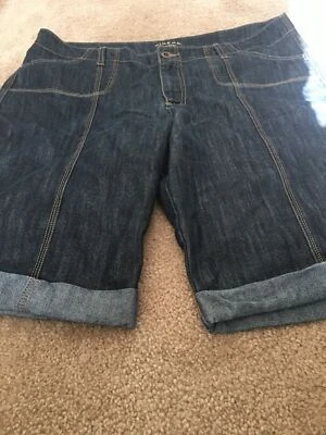 Pantalones Cortos Carga LEE Riders Bermudas Denim Puños Cobre Talla 17/18 Foto 1 de 4