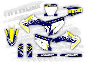 Kit de gráficos se adapta a las calcomanías Husqvarna FS 450 2019 2020 2021 2022 - Imagen 1 de 1