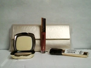 bareMinerals Golden Premiere 3-Pc Set Plus Bag, Touch Up Veil, Lipgloss, brush-4 - Picture 1 of 1