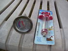 Food Meat Injector Flavor Syringe Cooking Needle Tool + EKCO MEAT THERMOMETER