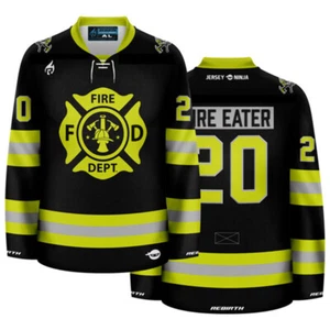 Firefighter - Turnout Gear Pop Culture Hockey Jersey - Bild 1 von 6