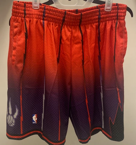 MITCHELL & NESS TORONTO RAPTORS BASKETBALL SHORTS HARDWOOD CLASSIC NBA Size XL Cover