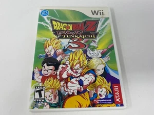 Dragon Ball Z Budokai Tenkaichi 3 Wii - CIB - Versión EE. UU. - Completo con Manual - Imagen 1 de 8