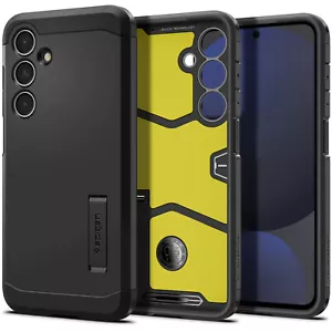 Coque téléphone Spigen [Tough Armor] | pour Galaxy S24 FE | Coque fine antichoc - Photo 1 sur 25
