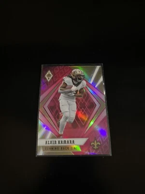 Alvin Kamara  2020 Phoenix Pink /199 football card Saints 11 PWE - Image 1 of 2