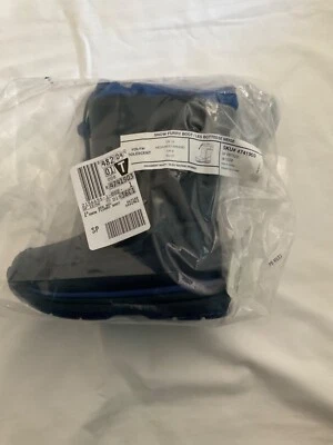 Lands End снег меха загрузки NIP молодежи 10 полк темно-синий новый - Изображение 1 из 4