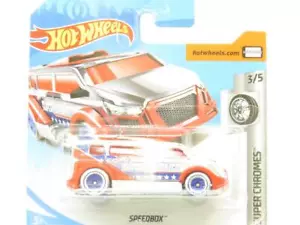 Hot Wheels Speedbox Super Chromes 22/250 Kurz Karte 1 64 Maßstab Verpackt Neu - Bild 1 von 2