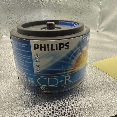 Philips CD-R 700MB 52x Speed Spindle Disc - CR7D5NH50/17 - Image 1 of 3