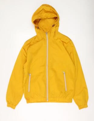 Abrigo de lluvia amarillo Noble Attire para hombre talla M cremallera Foto 1 de 4