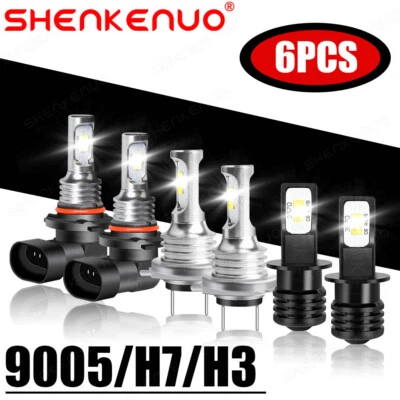 9005 H7 H3 para Chevrolet Astra 2003-2005 faros LED + luz antiniebla BLANCA Foto 1 de 4